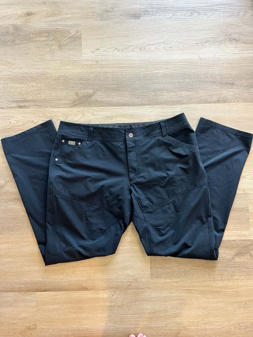 Kuhl, Renegade Hiking/Fishing Pants, Outdoorsy, Durable, Men's, Black, 40x34